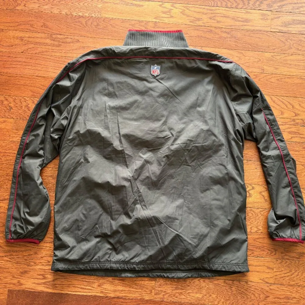 Nike Washington Redskins (old logo) NFL Pullover quarter zip jacket, size L